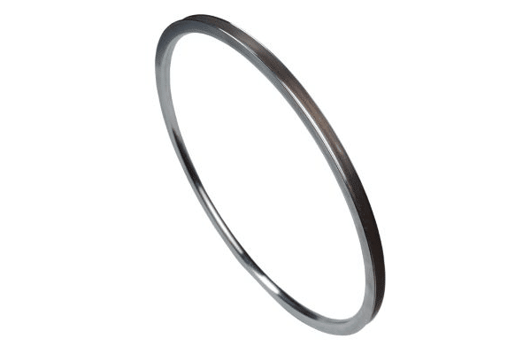 Formed ring for butterfly-valve