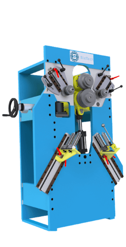 A roll-former by SizTech A machine for roll-forming metal products
